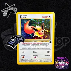 Eevee #11 Black Star Promo Holo Pokemon TCG Vintage WoTC LP - Image 1