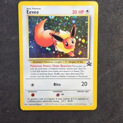 Eevee #11 Black Star Promo Holo Pokemon TCG Vintage WoTC LP - Image 4