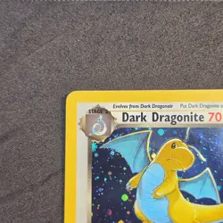 Dark Dragonite Holo 5/82 Team Rocket Pokemon TCG WOTC Vintage LP+/NM - Image 5