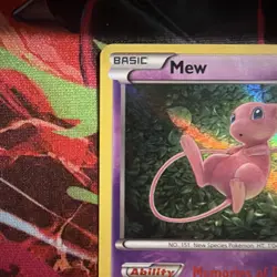 Pokemon Mew TCG Holo Rare Card 29/124 XY Fates Collide - Image 5
