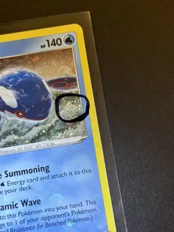 036/159 Kyogre Pokemon Promo Cosmos Holo Crown Zenith SWIRL E - Image 2