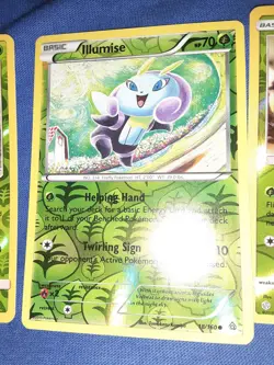 Pokemon TCG Illumise Primal Clash 18/160 Reverse Holo Common - Image 1