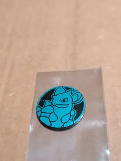 Pokemon Light Blue Nidoqueen Mini Coin From 151 Chinese - Image 1
