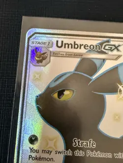 Umbreon GX - SV69/SV94 - Pokemon Hidden Fates Sun & Moon Shiny Rare Card NM - Image 2