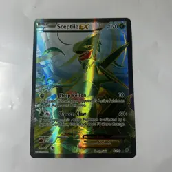 Pokemon Sceptile EX 84/98 Full Art Ultra Rare XY Ancient Origins LP - Image 1