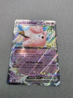 Lillie's Clefairy EX 56/159 Double Rare Holo Journey Together Pokemon TCG MINT M - Image 2