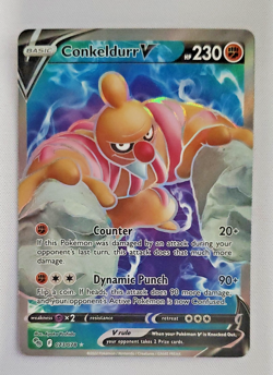 Conkeldurr V (Full Art) 073/078 Pokemon GO Ultra Rare Holo | Near Mint - Image 2