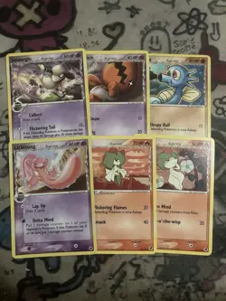 Pokemon Delta Species Lot Vintage Cards Various Conditions Includes One Rare - Image 1