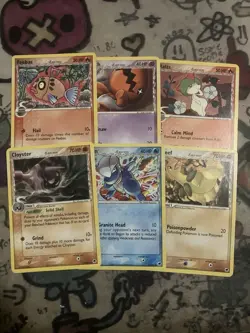 Pokemon Delta Species Lot Vintage Cards Various Conditions Includes One Rare - Image 1
