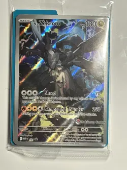 (SEALED) N's Zekrom 031 (Pokemon Center Stamp) Ascended Heroes ETB Promo - Image 1