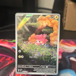 Pokemon TCG Pawmi SV: Paldean Fates 226/091 IR Full Art Holo 60 HP - Image 1