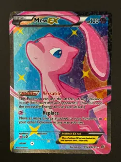 Pokemon TCG: Mew EX - RC24/RC25 Legendary Treasures: Radiant Collection - LP - Image 1