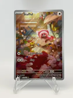 2025 Pokemon Mega Evolution Stufful 154/132 - Image 1