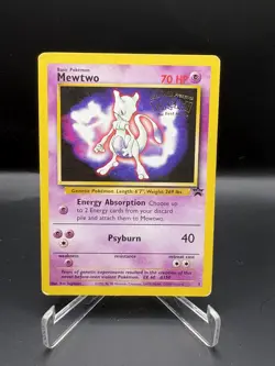 Mewtwo MP - Black Star Promo 3 - Pokemon the First Movie Stamped 1999 WOTC - Image 1