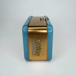 Vintage 1990s Nintendo Pokemon Charmander Metal Tin Collector Case Storage Box - Image 2