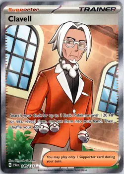 Clavell 249/193 Ultra Rare Paldea Evolved Pokemon Near Mint - Image 1