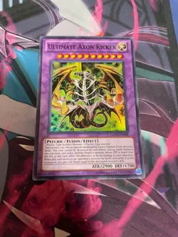 YUGIOH - ULTIMATE AXON KICKER - SUPER RARE - DREV - UNLIMITED - LP - Image 1