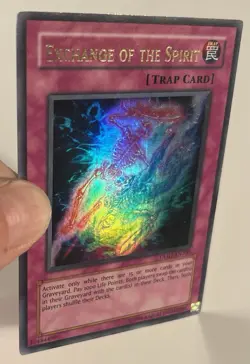 Yugioh Exchange of the Spirit DLG1-EN100 Ultra Rare Unlimited MP/HP - Image 1