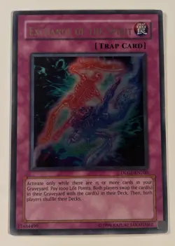 Yugioh Exchange of the Spirit DLG1-EN100 Ultra Rare Unlimited MP/HP - Image 3