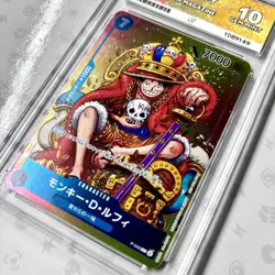 Monkey D. Luffy P-043 ACE 10 Shonen Jump Magazine OnePiece Promo Card Perfect 10 - Image 2