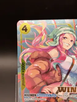 Jewelry Bonney (Heroines Battle Winner Pack) P-113 One Piece Promotion Cards... - Image 3