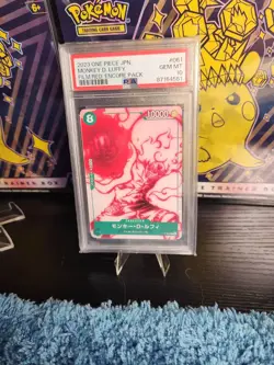 2023 ONE PIECE JAPANESE FILM RED: ENCORE PACK #061 MONKEY D. LUFFY PSA 10 - Image 1