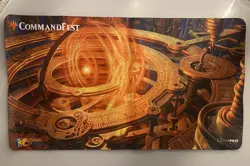 MTG Magic Gathering Official Playmat Sol Ring Promo Art CommandFest CFB - Image 1