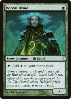 Boreal Druid Coldsnap Magic The Gathering MTG Card - Image 1