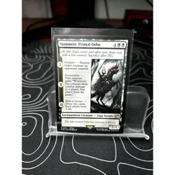 Magic MTG Final Fantasy Summon: Primal Odin #121 FIN *NON-FOIL* Rare - Image 1