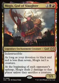 [1x] Mogis, God of Slaughter Near Mint, English Duskmourn: House of Horror Comma - Image 1