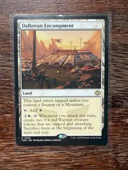 Dalkovan Encampment - Tarkir Dragonstorm - Rare - NM (see pics) MTG - Image 1