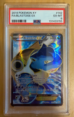 Blastoise EX, XY 142/146, POKEMON 2014, Ultra Rare, XY142, Full Art PSA 6 - Image 1