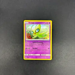 Pokemon TCG Celebi SM224 Black Star Promo Cosmos Holo Sun & Moon - Image 1