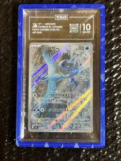 Pokemon TCG Articuno Holo Battle Partners 102/100 SV9 Japanese Edition TAG 10 - Image 1