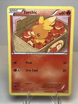 MP- Torchic RC5/RC25 Legendary Treasures: Radiant Collection Pokemon Card - Image 1