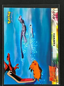 Farewell #39 Topps The First Movie Trading Cards Pokemon Lightly Played - Image 1