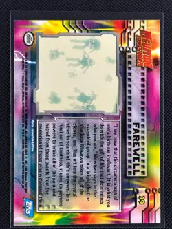 Farewell #39 Topps The First Movie Trading Cards Pokemon Lightly Played - Image 2