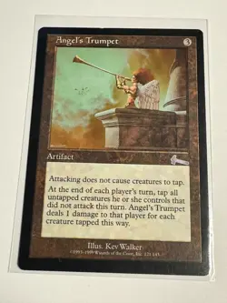 Angel's Trumpet Urza's Legacy Regular MTG LP Magic the Gathering - Image 1