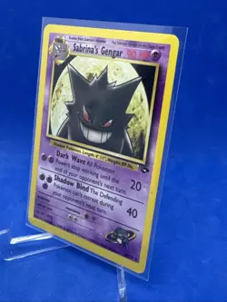 Pokemon Sabrina's Gengar Rare Regular Gym Challenge Card 29/132 2000 WOTC - Image 2