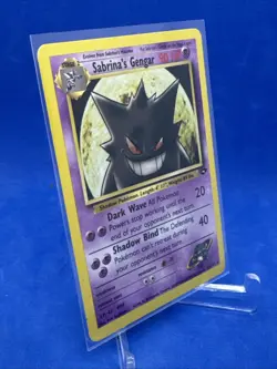 Pokemon Sabrina's Gengar Rare Regular Gym Challenge Card 29/132 2000 WOTC - Image 3