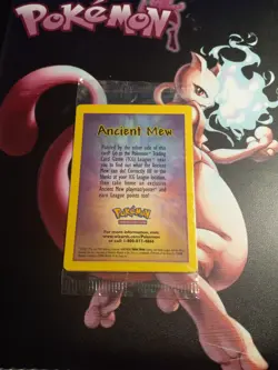 Ancient Mew 1999 - 2000 Promo Card - Image 2