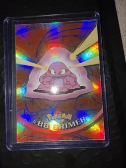 Topps Grimer 88 Pokemon Topps Series 1 TV Animation Edition Holo Rare 1999 ENG - Image 1