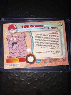 Topps Grimer 88 Pokemon Topps Series 1 TV Animation Edition Holo Rare 1999 ENG - Image 2