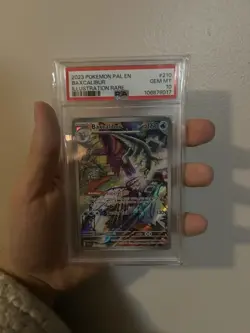 2023 Pokemon Baxcalibur Illustration Rare 210/193 Paldea Evolved PSA 10 - Image 1