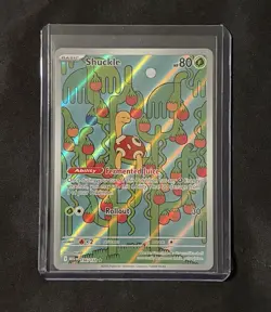 Shuckle Holo Illustration Rare ME01: Mega Evolution 136/132 NM - Image 1