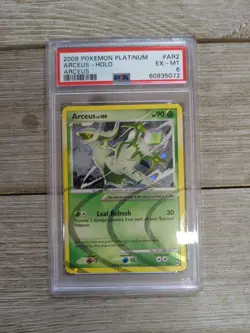 PSA 6 Graded 2009 Pokemon Platinum Arceus - Holo Arceus #AR2 - Image 1