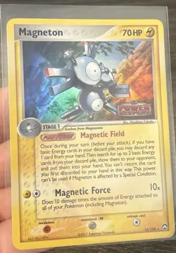 Pokemon TCG - Magneton 16/108 Reverse Holo Rare EX Power Keepers LP - Image 1