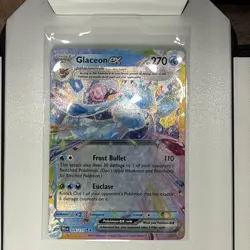 Pokemon TCG Prismatic Evolutions Glaceon EX 026/131 Near Mint - Image 1
