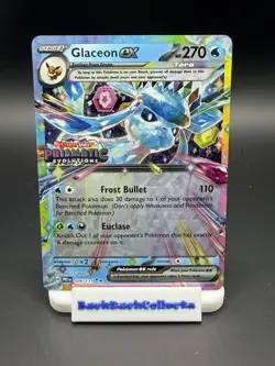 Pokemon Glaceon ex 270 HP 026/131 Sv: Prismatic Evolutions Promo Holo EX - Image 1