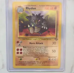 Rhydon | Base Set 45/64 | Pokemon TCG | Wizards of the Coast - Image 1